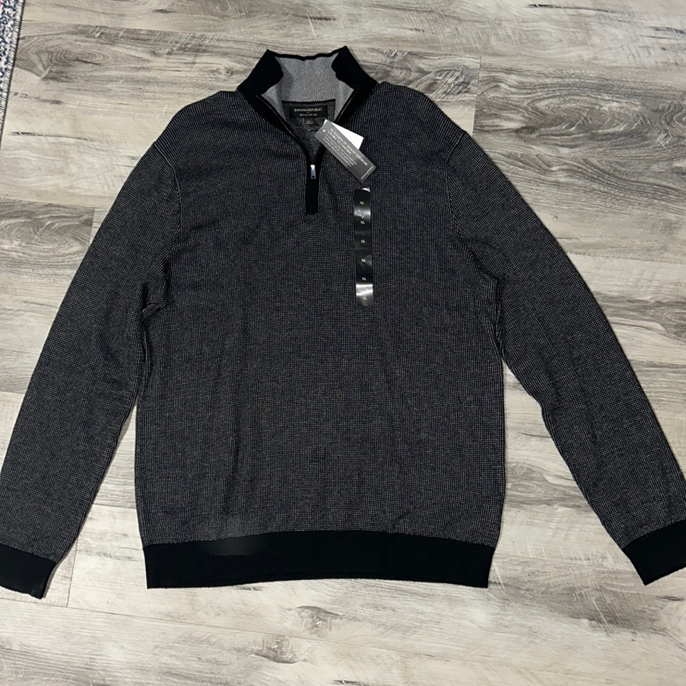 Banana Republic Quarter Zip XL